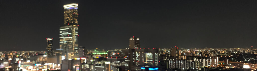 大阪 天王寺 夜の風景 新卒社会人