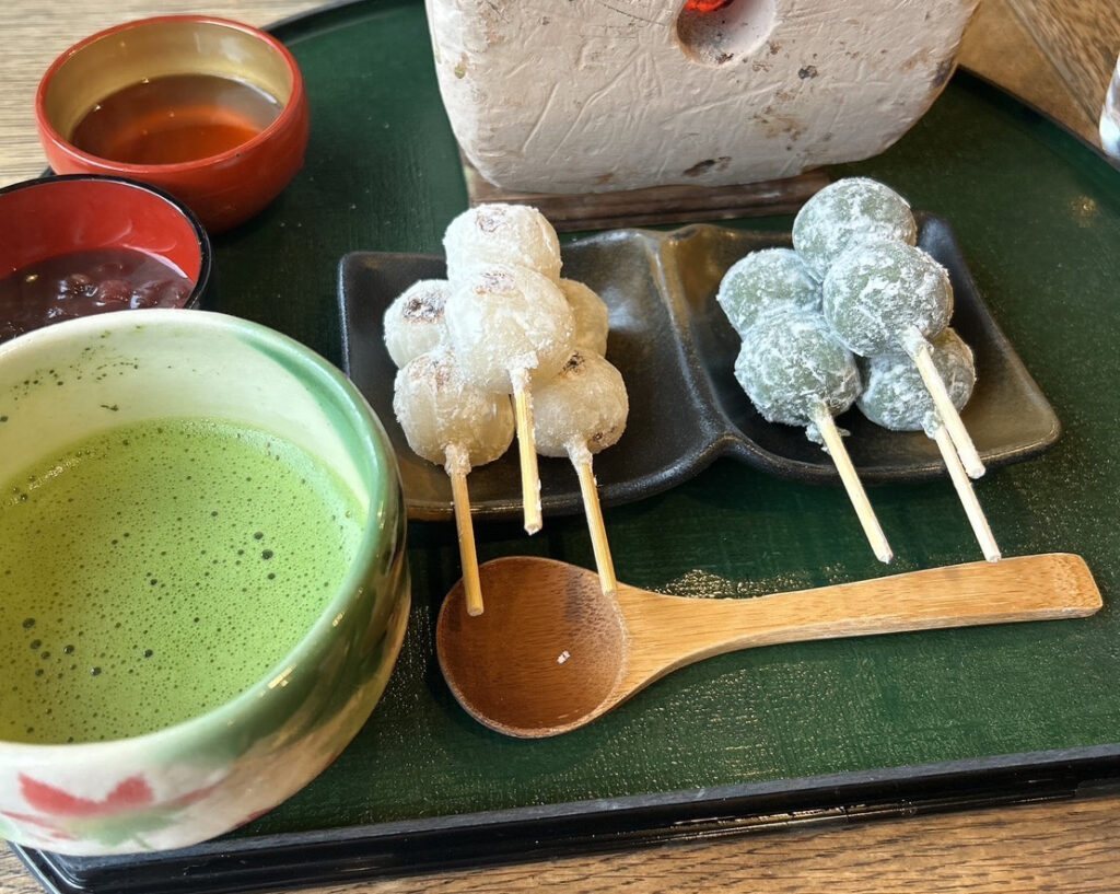 和風カフェでパパ活