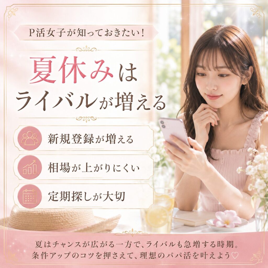 夏休み限定パパ活 p活