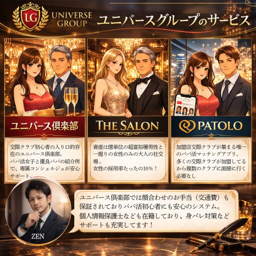 ユニバース倶楽部とは 交際クラブ おすすめ