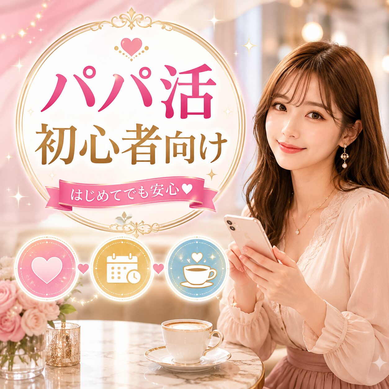 パパ活アプリとは 初心者女性 始め方