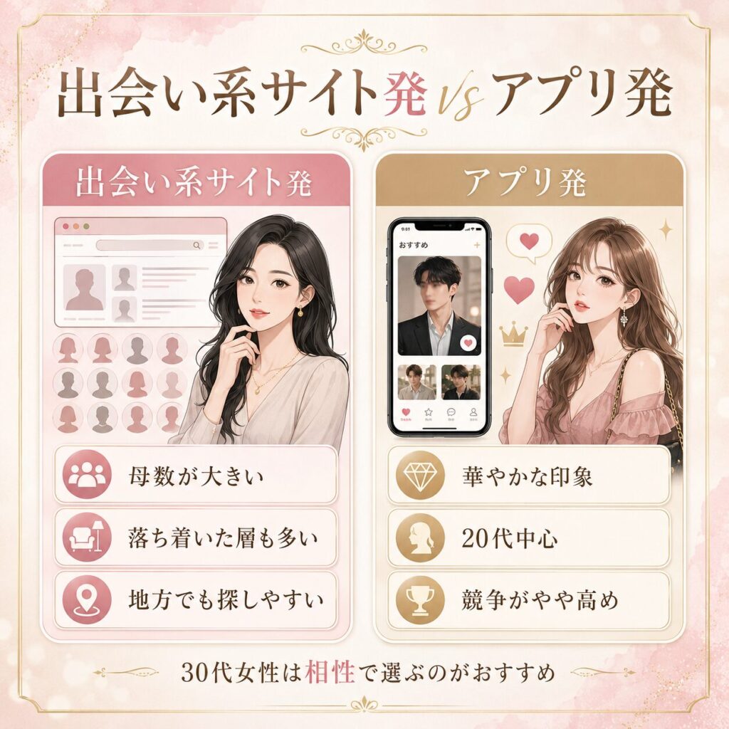 出会い系サイト パパ活アプリ 違い