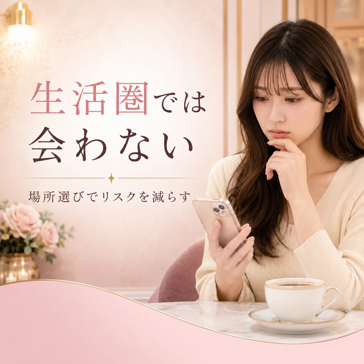パパ活アプリ 交際クラブ プロフィール 写真 身バレ