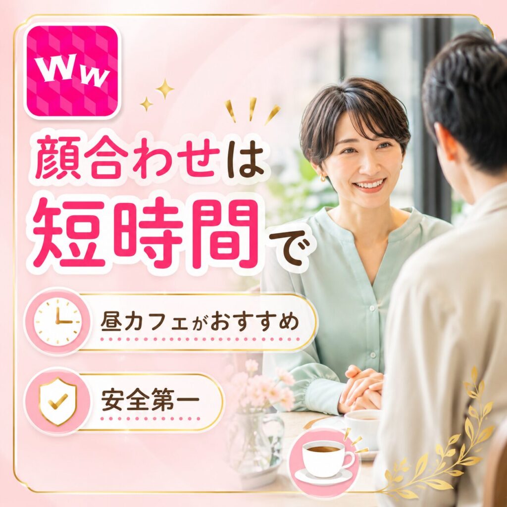 ワクワクメール 顔合わせ 短時間 パパ活