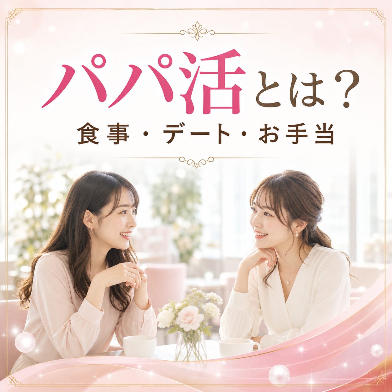 パパ活とは 食事 デート お手当 初心者向け解説
