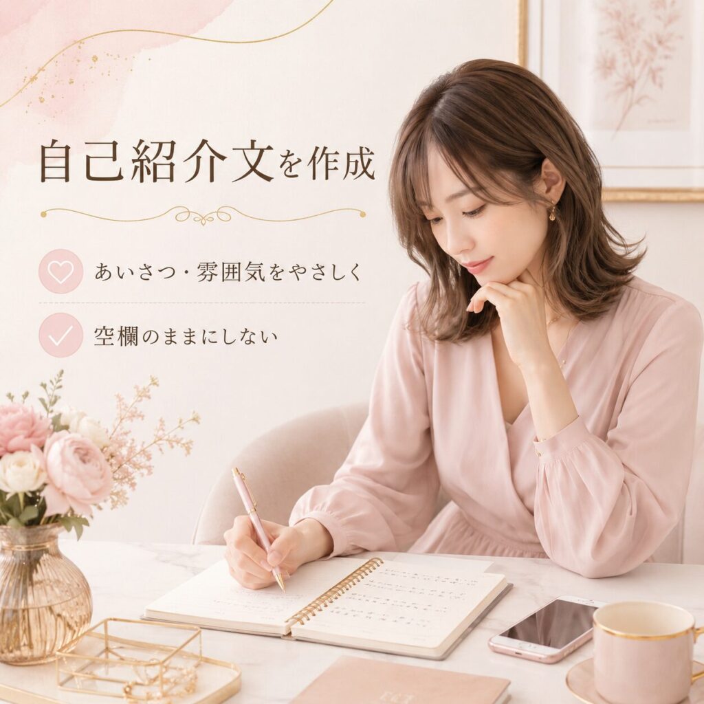 パパ活アプリ 自己紹介 書き方