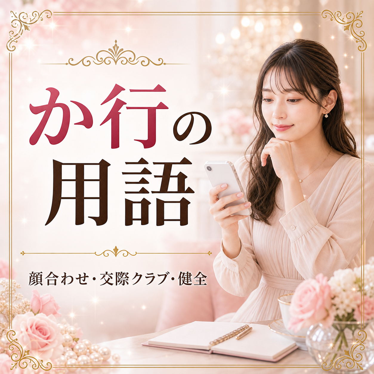 パパ活 夜職 か行 用語 顔合わせ 交際クラブ 健全